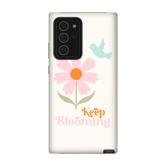 Galaxy Note 20 Ultra StrongFit Keep Blooming by ArtPrInk
