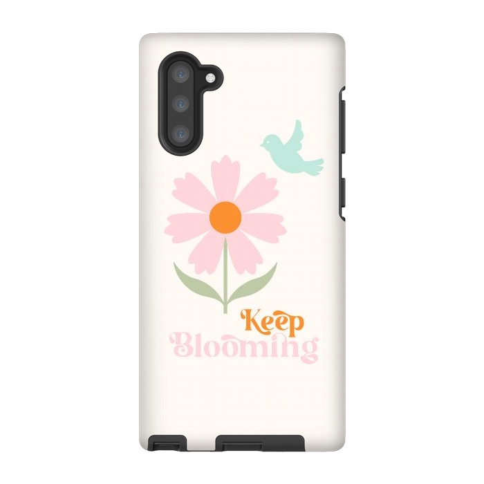 Galaxy Note 10 StrongFit Keep Blooming by ArtPrInk