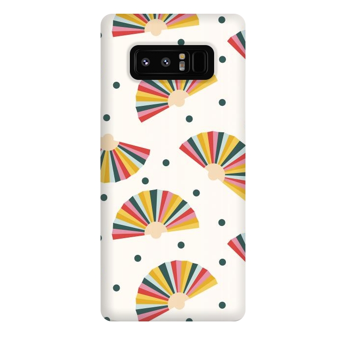 Galaxy Note 8 StrongFit Hand Fans - Colorful by ArtPrInk