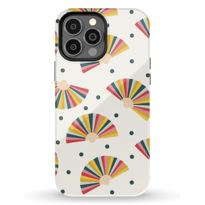iPhone 13 Pro Max StrongFit Hand Fans - Colorful by ArtPrInk