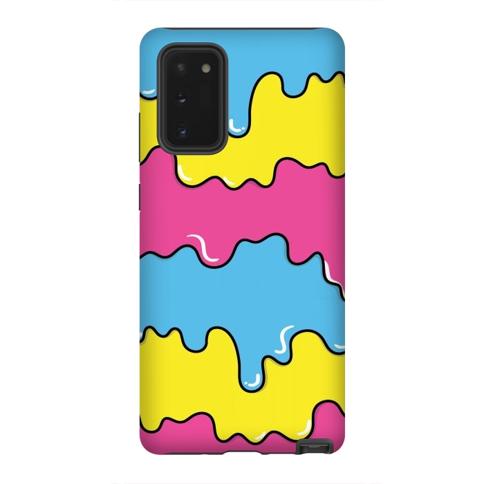 Galaxy Note 20 StrongFit Melted colors by Coffee Man