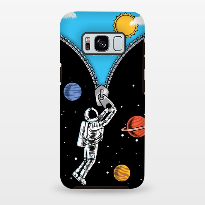Galaxy S8 plus StrongFit Space and sky by Coffee Man