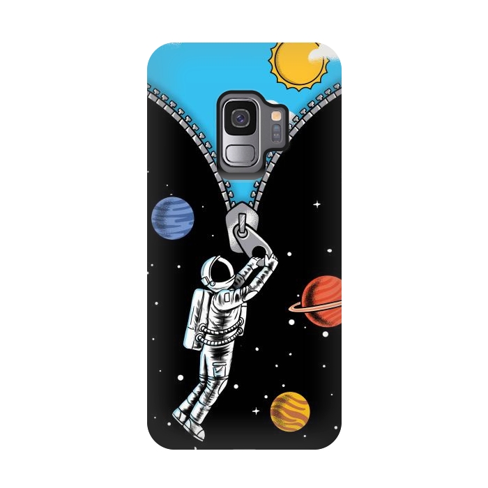 Galaxy S9 StrongFit Space and sky by Coffee Man