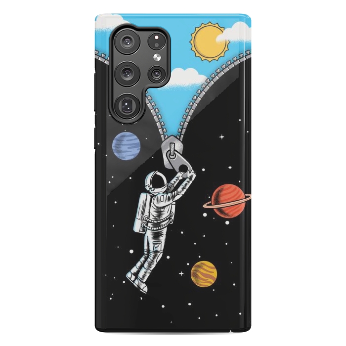 Galaxy S22 Ultra StrongFit Space and sky by Coffee Man