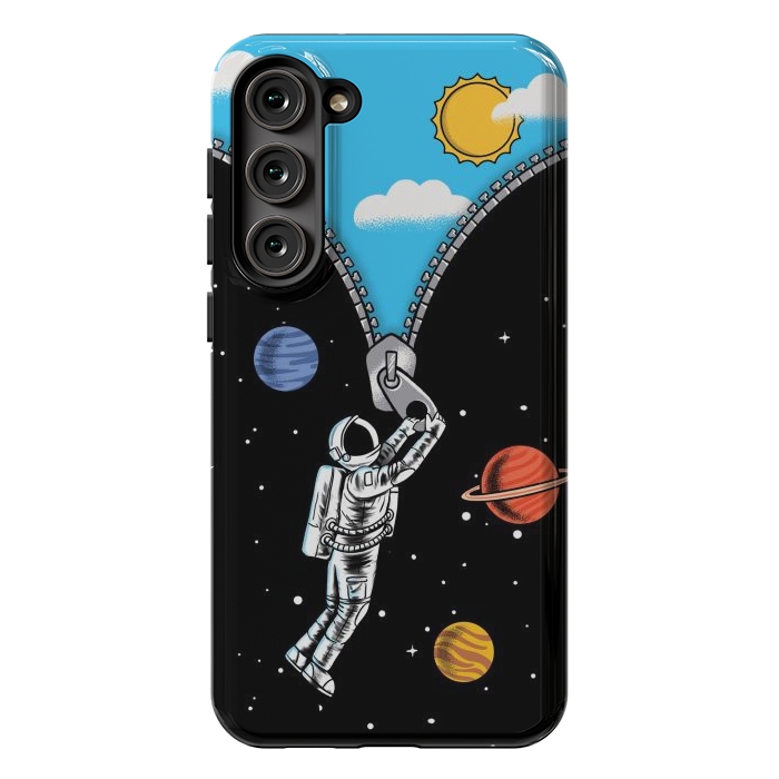 Galaxy S23 Plus StrongFit Space and sky by Coffee Man