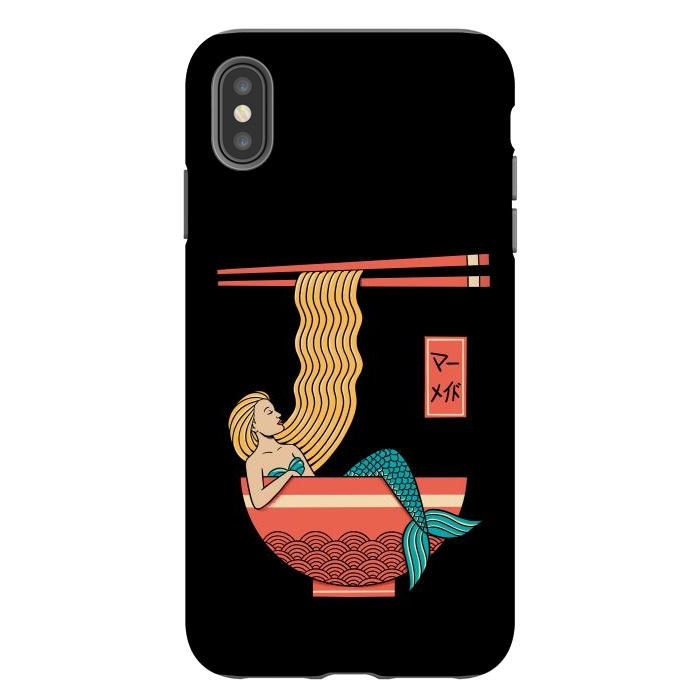 iPhone Xs Max StrongFit Mermaid Ramen by Coffee Man