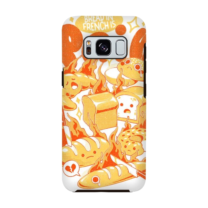 Galaxy S8 StrongFit French Bread by Ilustrata