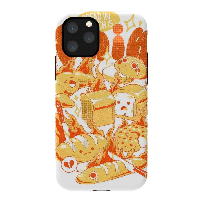 iPhone 11 Pro StrongFit French Bread by Ilustrata