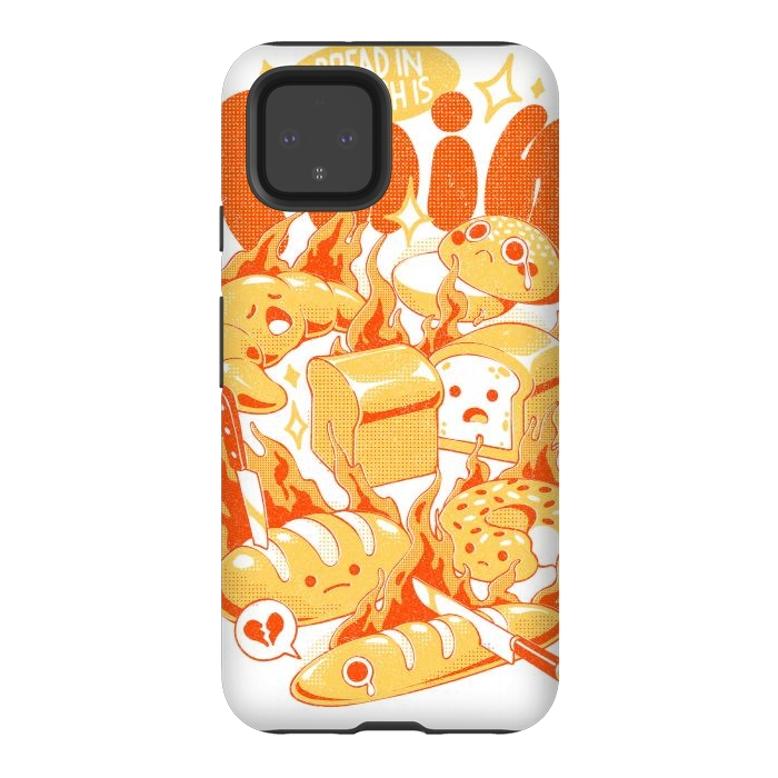 Pixel 4 StrongFit French Bread by Ilustrata