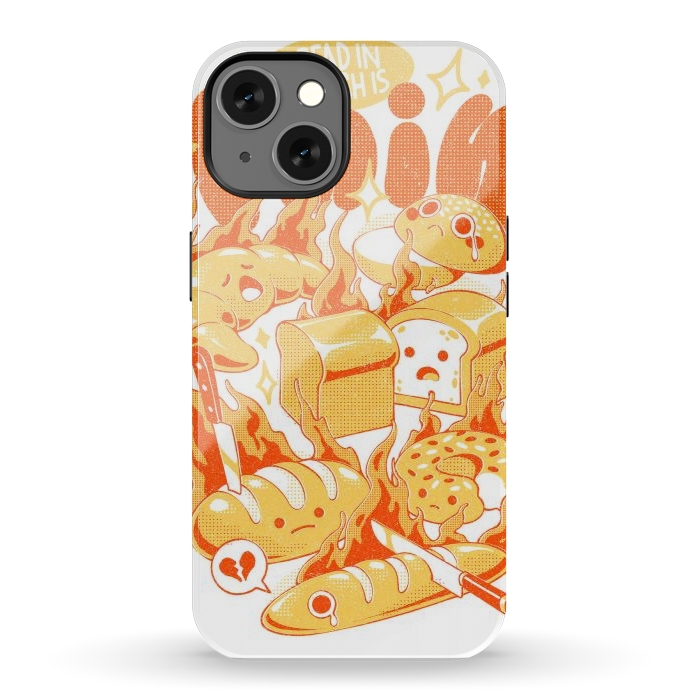 iPhone 13 StrongFit French Bread by Ilustrata