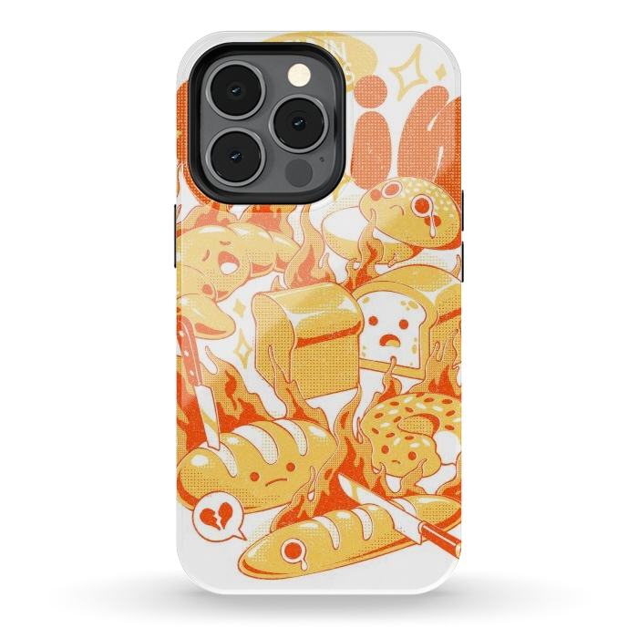 iPhone 13 pro StrongFit French Bread by Ilustrata