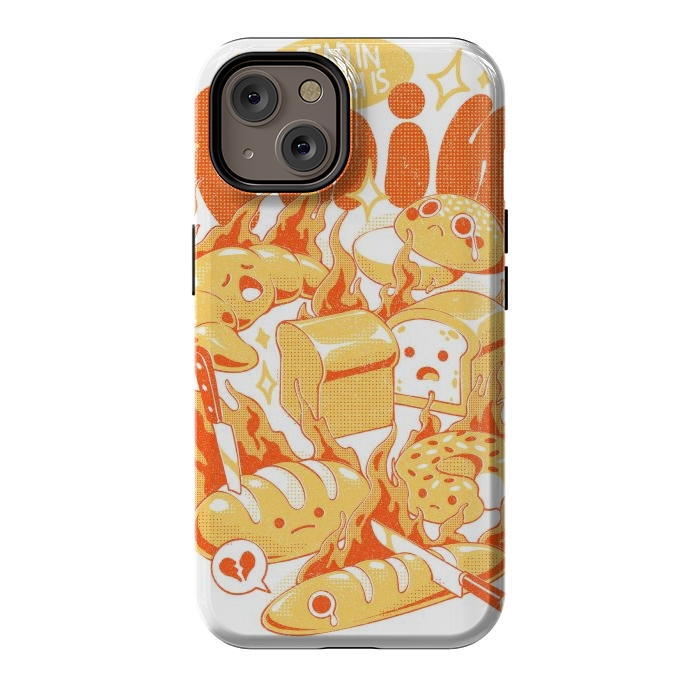 iPhone 14 StrongFit French Bread by Ilustrata