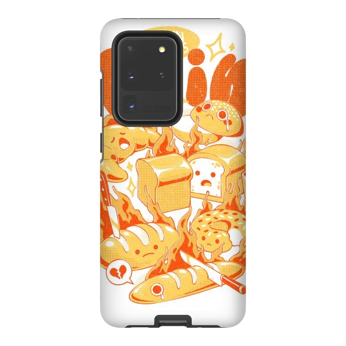 Galaxy S20 Ultra StrongFit French Bread by Ilustrata