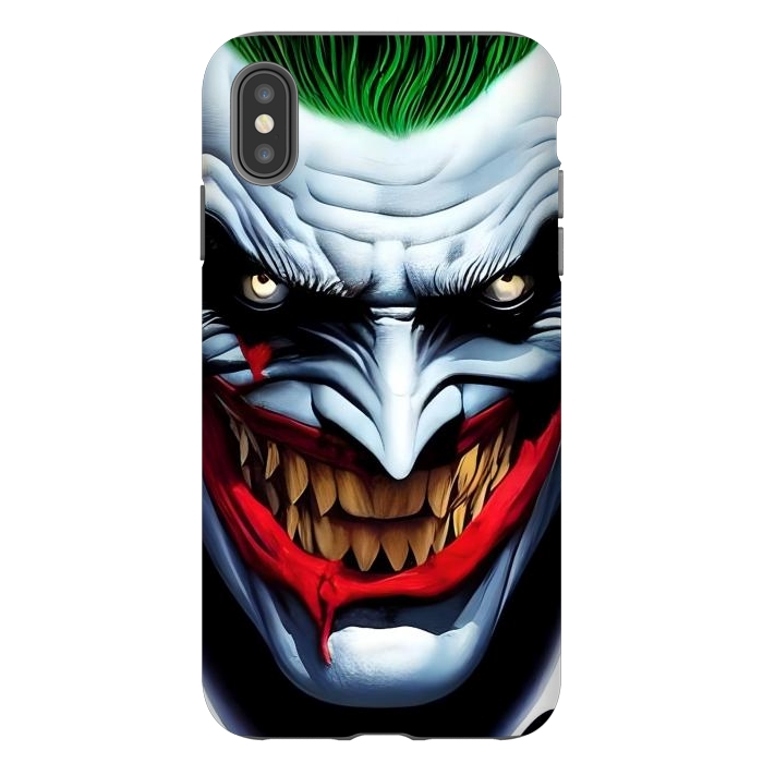 iPhone Xs Max StrongFit Why so Serious? by Mitxel Gonzalez