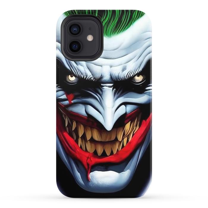 iPhone 12 StrongFit Why so Serious? by Mitxel Gonzalez