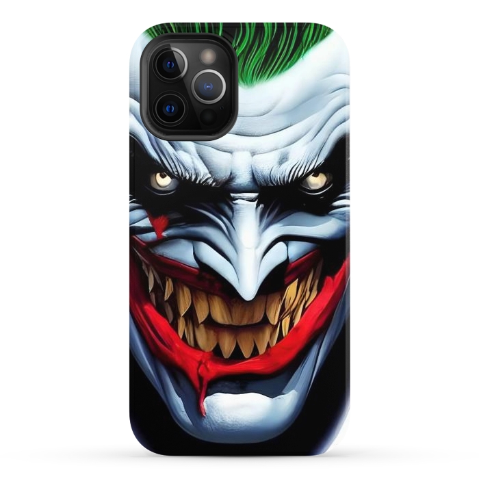 iPhone 12 Pro Max StrongFit Why so Serious? by Mitxel Gonzalez