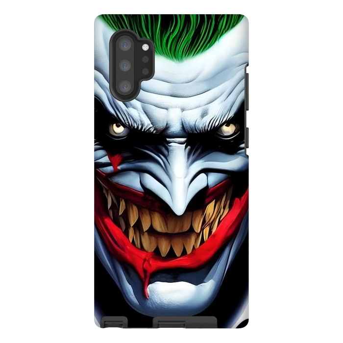 Galaxy Note 10 plus StrongFit Why so Serious? by Mitxel Gonzalez