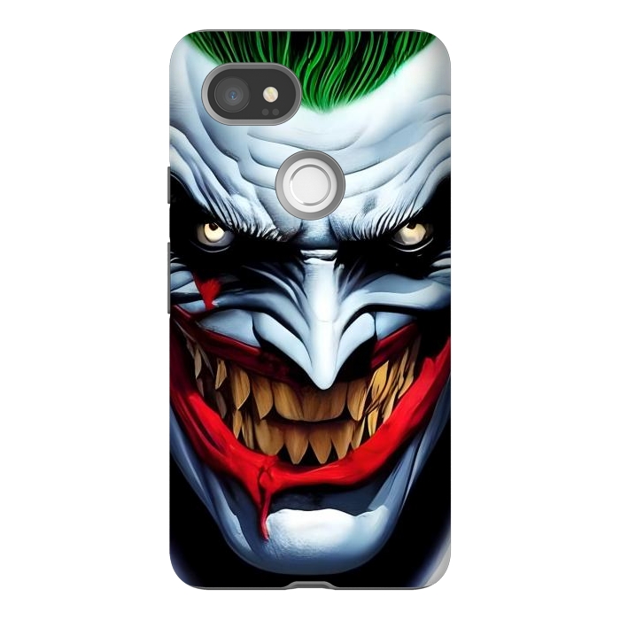 Pixel 2XL StrongFit Why so Serious? by Mitxel Gonzalez