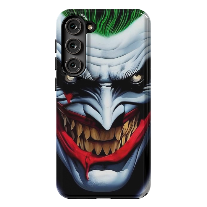 Galaxy S23 Plus StrongFit Why so Serious? by Mitxel Gonzalez