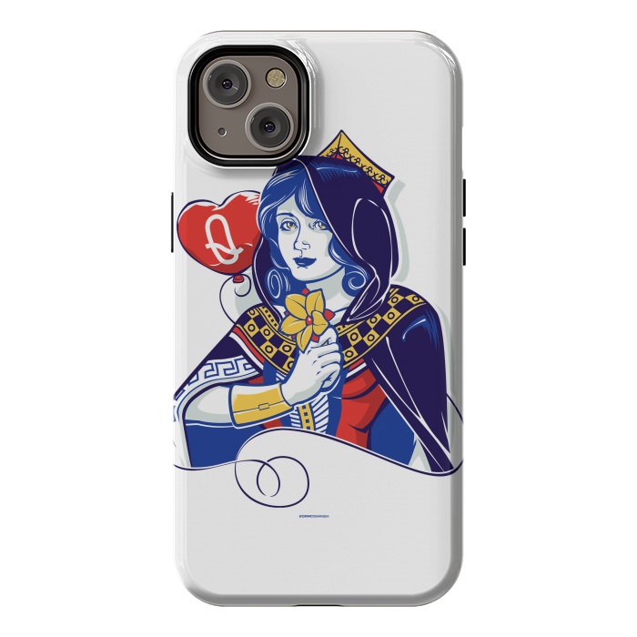 iPhone 14 Plus StrongFit Queen of hearts by Draco