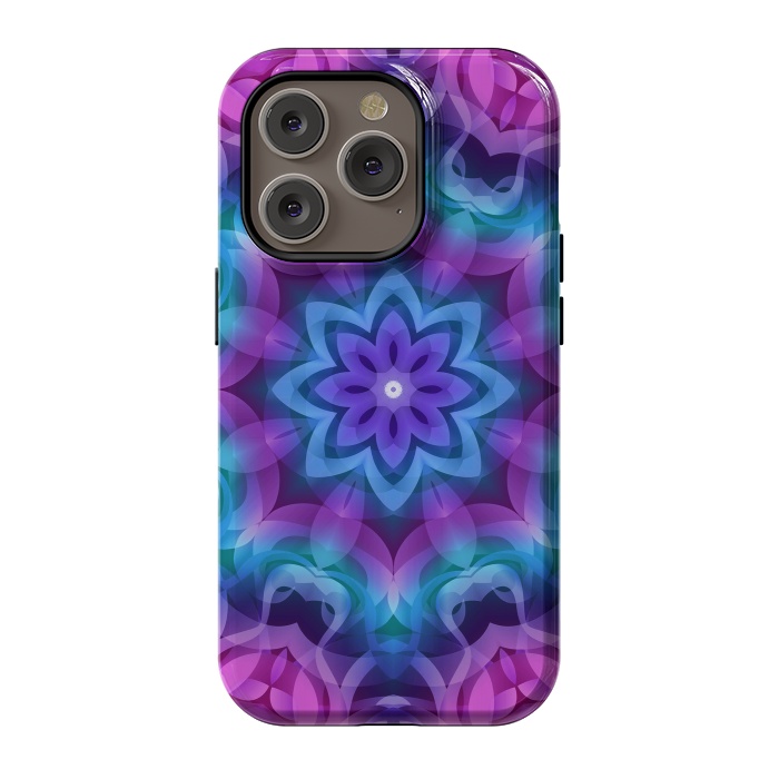 iPhone 14 Pro StrongFit Floral Abstract G269 by Medusa GraphicArt
