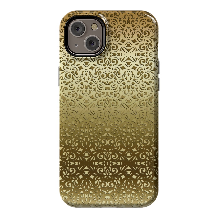 iPhone 14 Plus StrongFit Baroque Style Inspiration G155b by Medusa GraphicArt