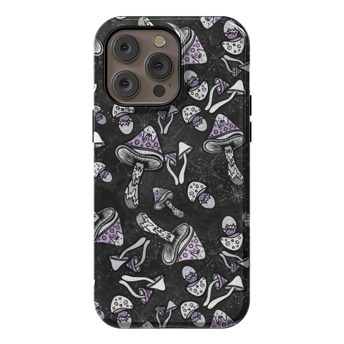 iPhone 14 Pro max StrongFit Shrooms by Rose Halsey