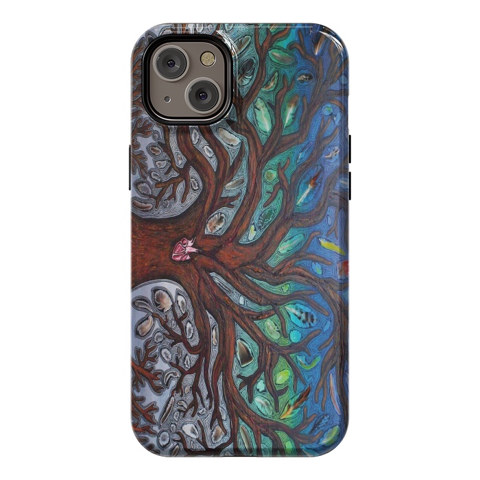 iPhone 14 Plus StrongFit Tree of life by Chloe Yzoard