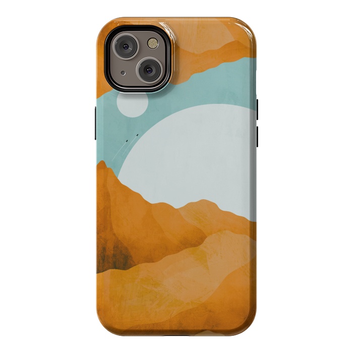 iPhone 14 Plus StrongFit Dune rock cave by Steve Wade (Swade)