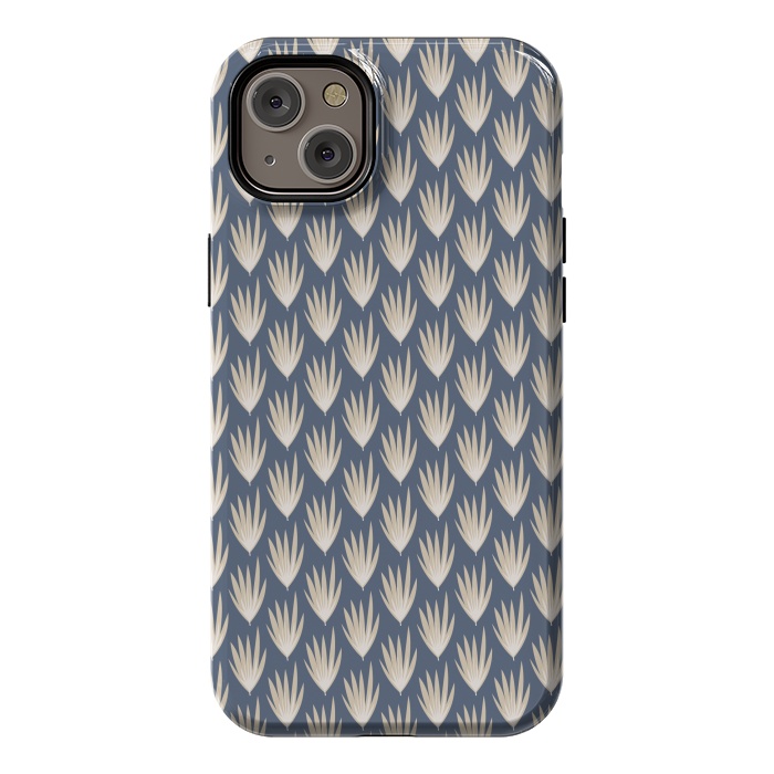 iPhone 14 Plus StrongFit Palm leaf pattern by Nina Leth
