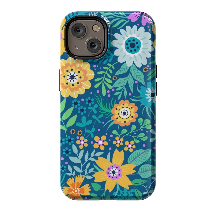 iPhone 14 StrongFit Yellow Flowers by ArtsCase