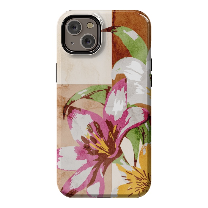 iPhone 14 Plus StrongFit Floral Insiration by Creativeaxle