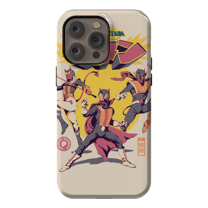 iPhone 14 Pro max StrongFit Super 'Satain' Squad by Ilustrata