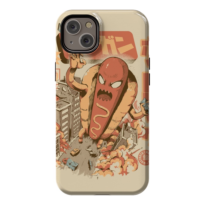 iPhone 14 Plus StrongFit Great Hot Dog by Ilustrata