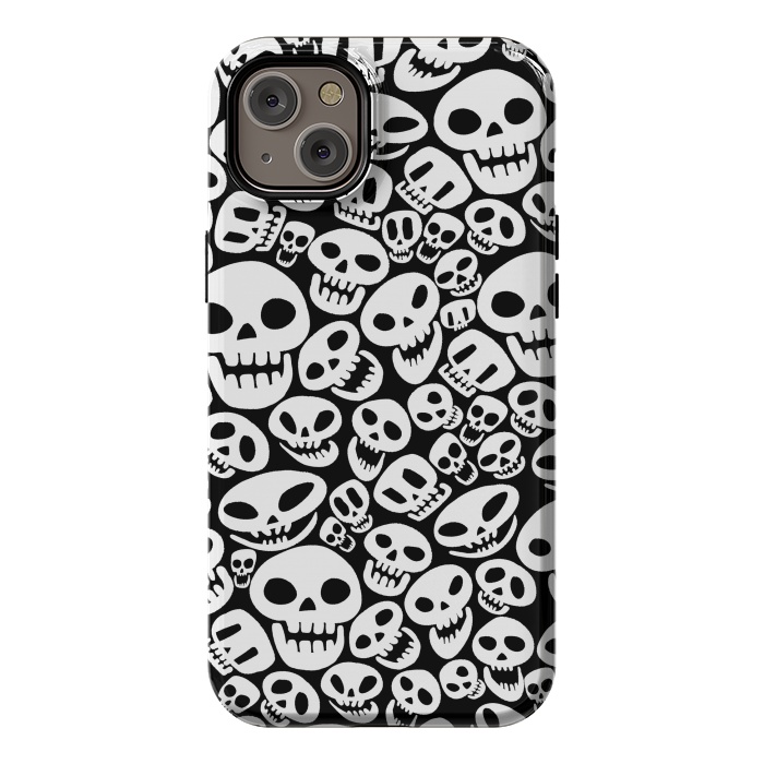 iPhone 14 Plus StrongFit Cute skulls by Alberto
