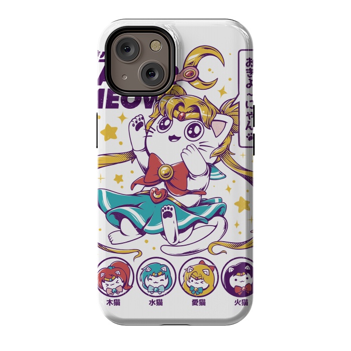 iPhone 14 StrongFit Sailor Meow by Ilustrata