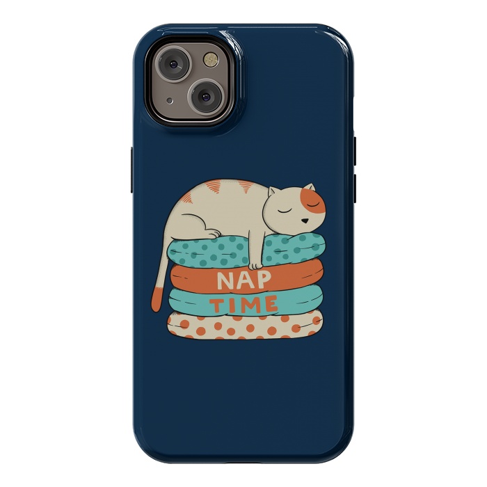 iPhone 14 Plus StrongFit Cat Nap by Coffee Man