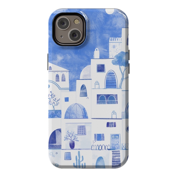 iPhone 14 Plus StrongFit Santorini by Nic Squirrell