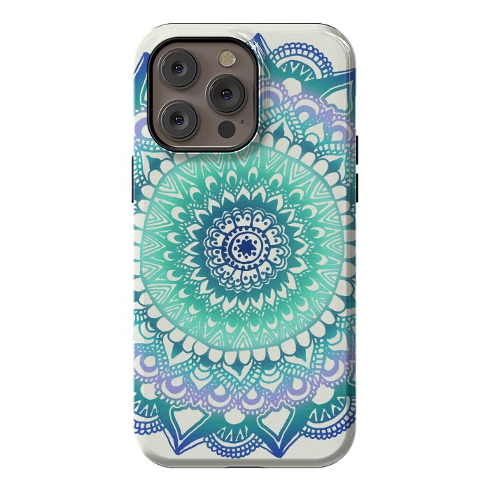 iPhone 14 Pro max StrongFit Deep Forest Flower by Tangerine-Tane