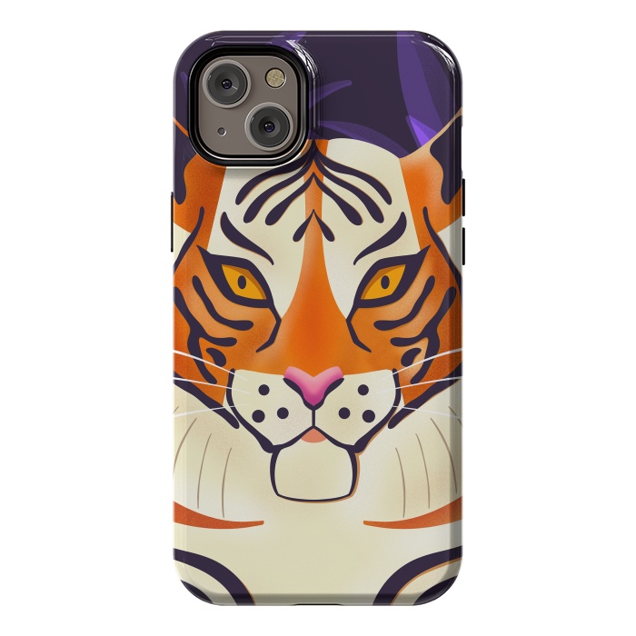 iPhone 14 Plus StrongFit Tiger 001 Wildlife by Jelena Obradovic