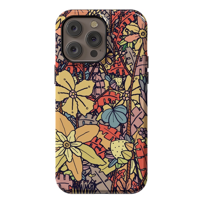 iPhone 14 Pro max StrongFit Early summer flowers by Steve Wade (Swade)