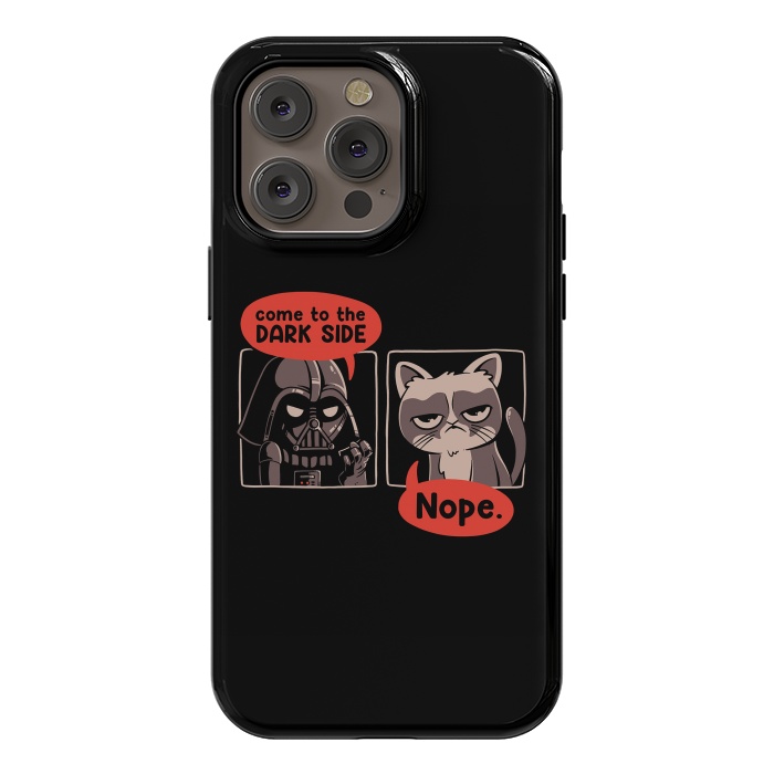 iPhone 14 Pro max StrongFit Come to the Dark Side - NOPE by eduely