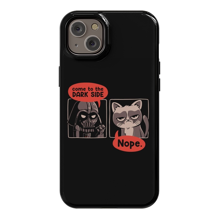 iPhone 14 Plus StrongFit Come to the Dark Side - NOPE by eduely