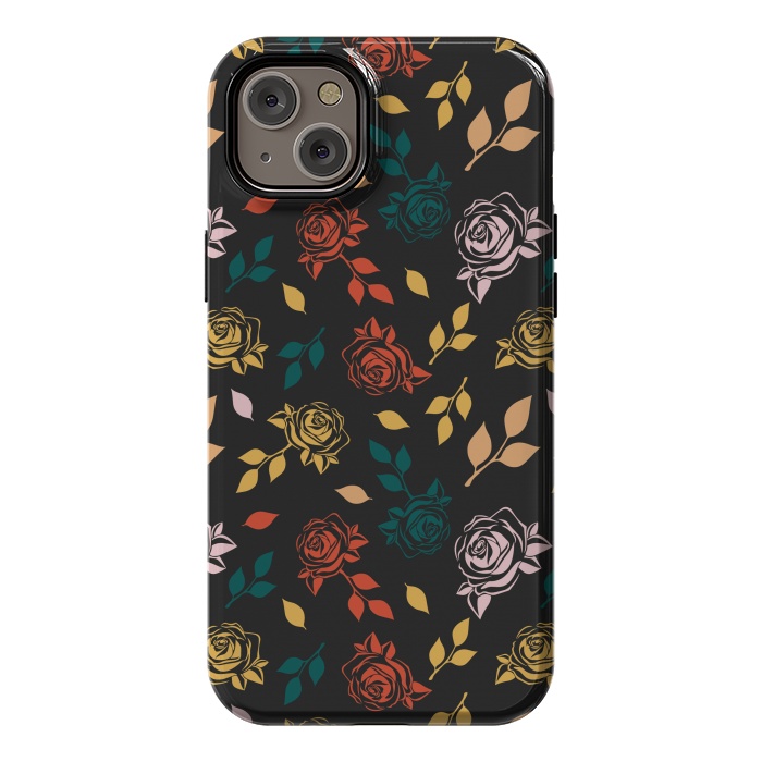 iPhone 14 Plus StrongFit Rose Floral by TMSarts
