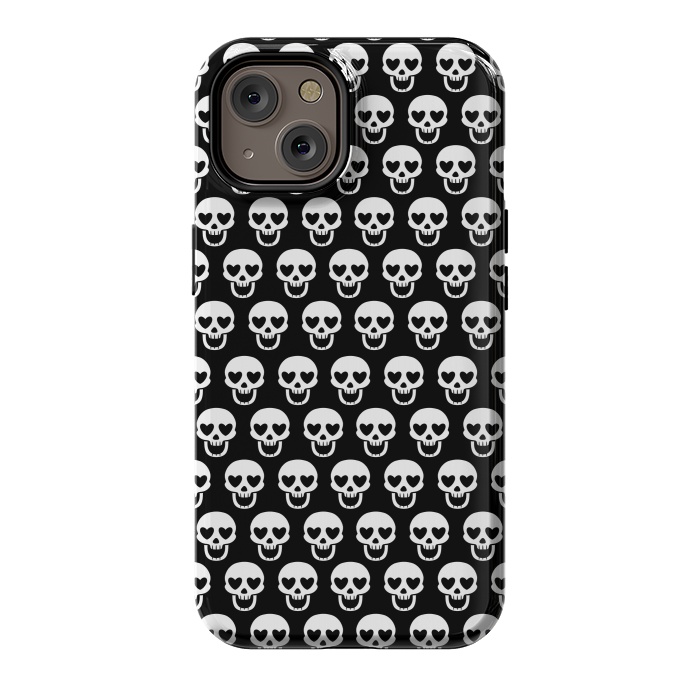 iPhone 14 StrongFit Love skulls by Alberto