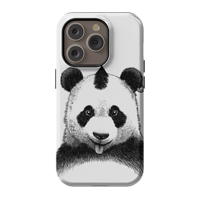 iPhone 14 Pro StrongFit Punk Panda by Alberto