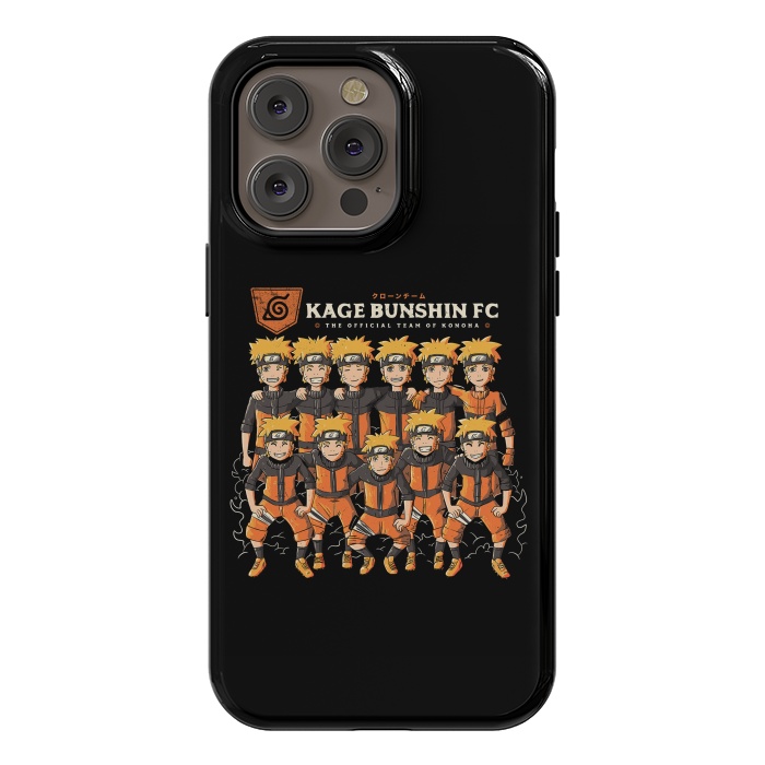 iPhone 14 Pro max StrongFit Naruto Team by eduely
