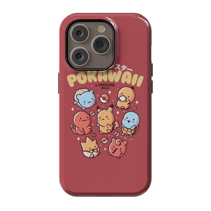 iPhone 14 Pro StrongFit Pokawaii by eduely