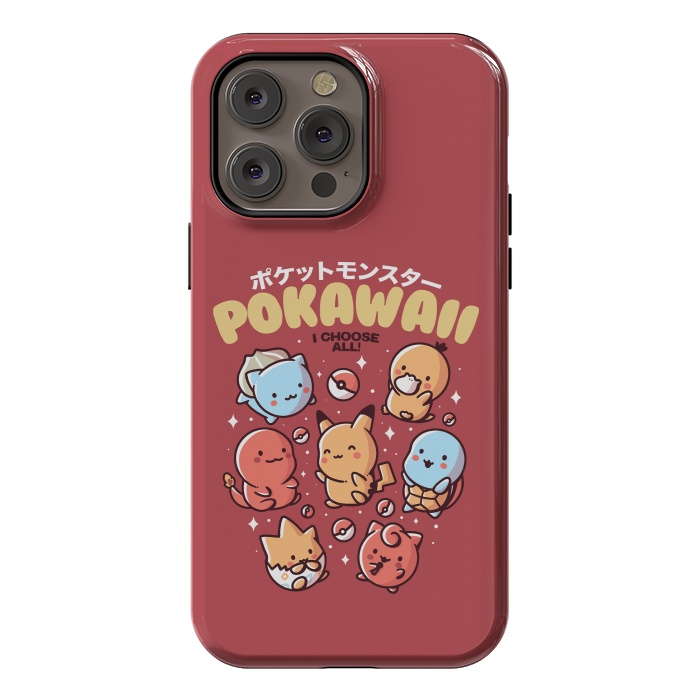 iPhone 14 Pro max StrongFit Pokawaii by eduely