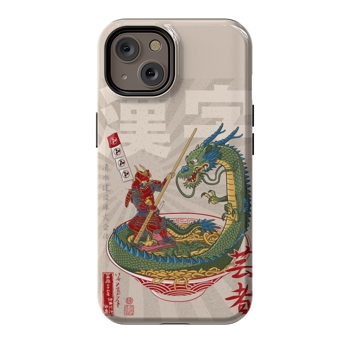 iPhone 14 StrongFit Samurai dragon ramen by Alberto
